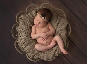basket baby props newborn neutral simple