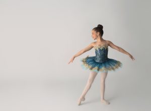 ballet girl simple photo