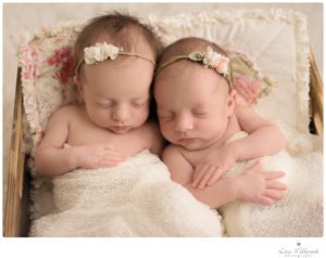 pink headbands baby girl twins