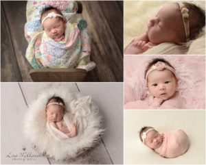 Lisa Millerick Photography Central CT swaddle baby newborn girl