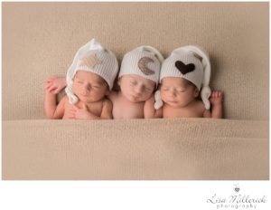 pictures triplets photos Lisa Millerick Photography babies newborns