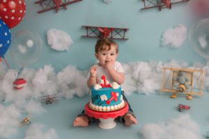 cake smash airplane birthday plane cake