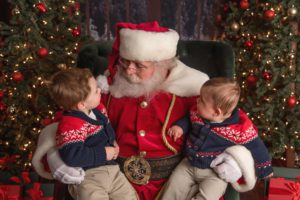 St. Nick Santa Claus Session photo pictures kids Christmas Holiday